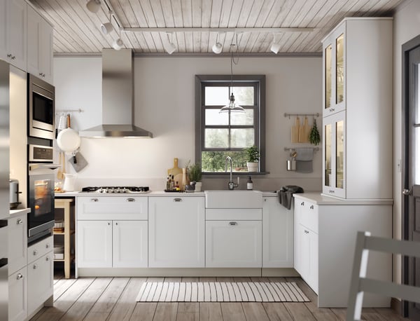 Cuisine blanche traditionnelle AXSTAD