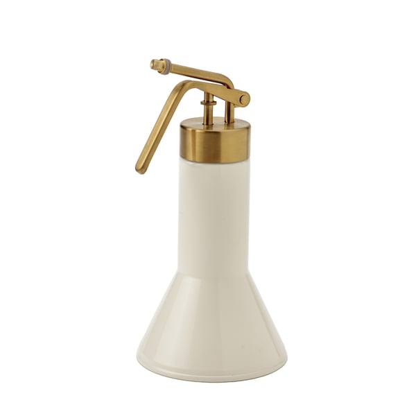An ivory/gold-colour VATTENKRASSE plant mister in the NA