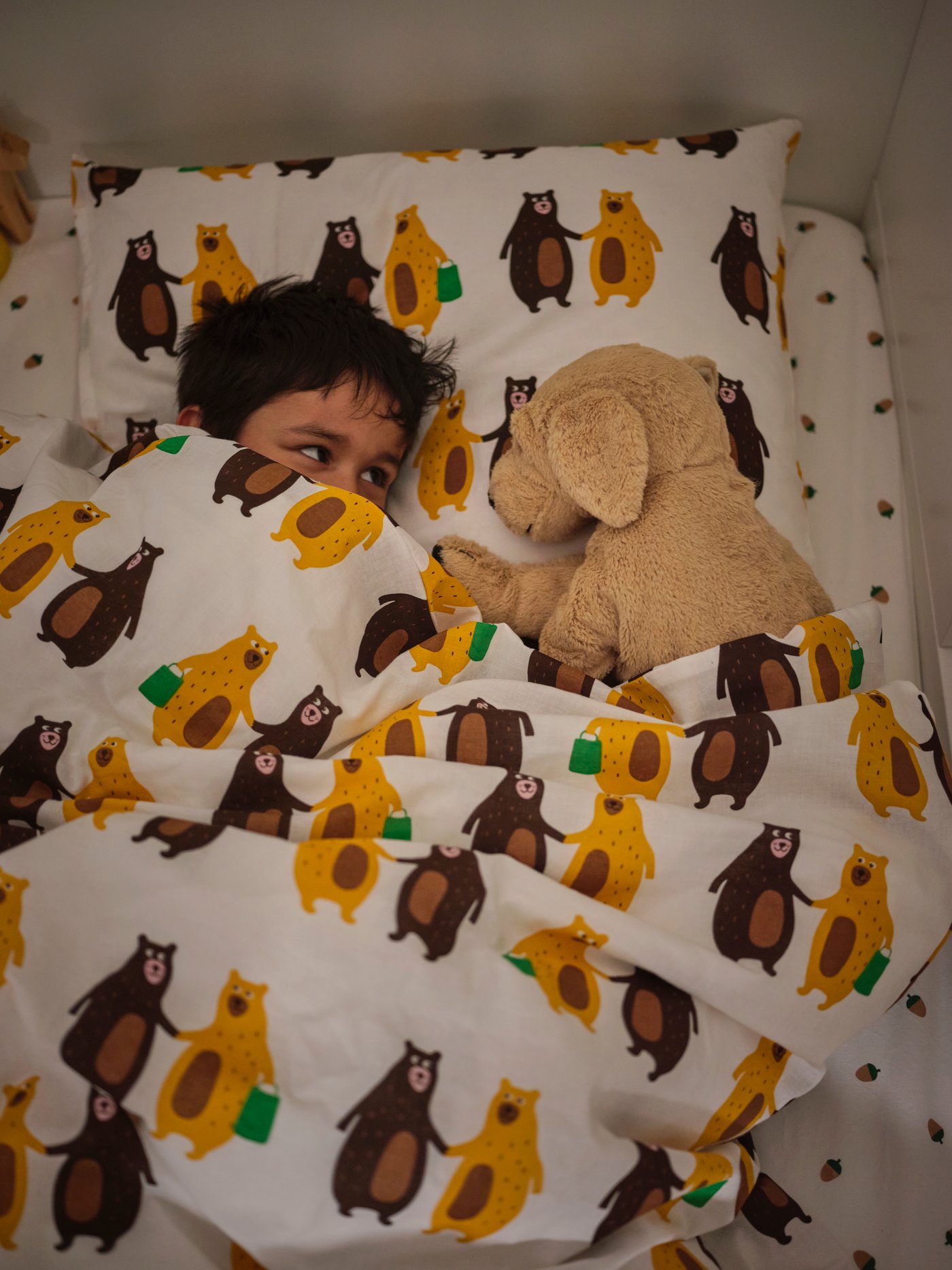 IKEA JÄTTELIK duvet cover with pillowcase