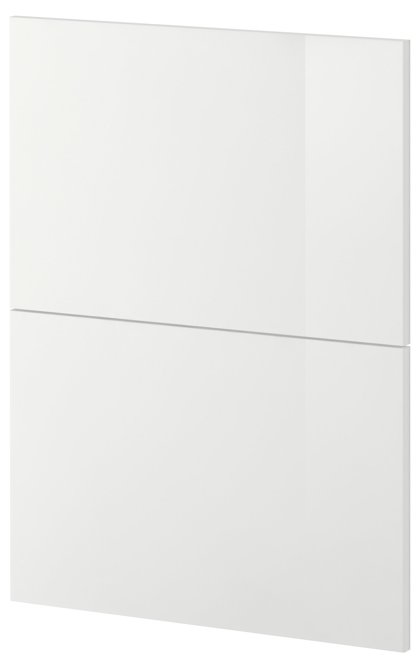IKEA METOD 2 fronter för diskmaskin, ringhult vit, 60 cm