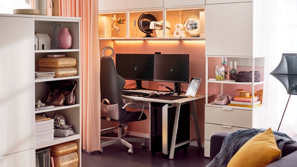 Aménagement d'un bureau professionnel - IKEA