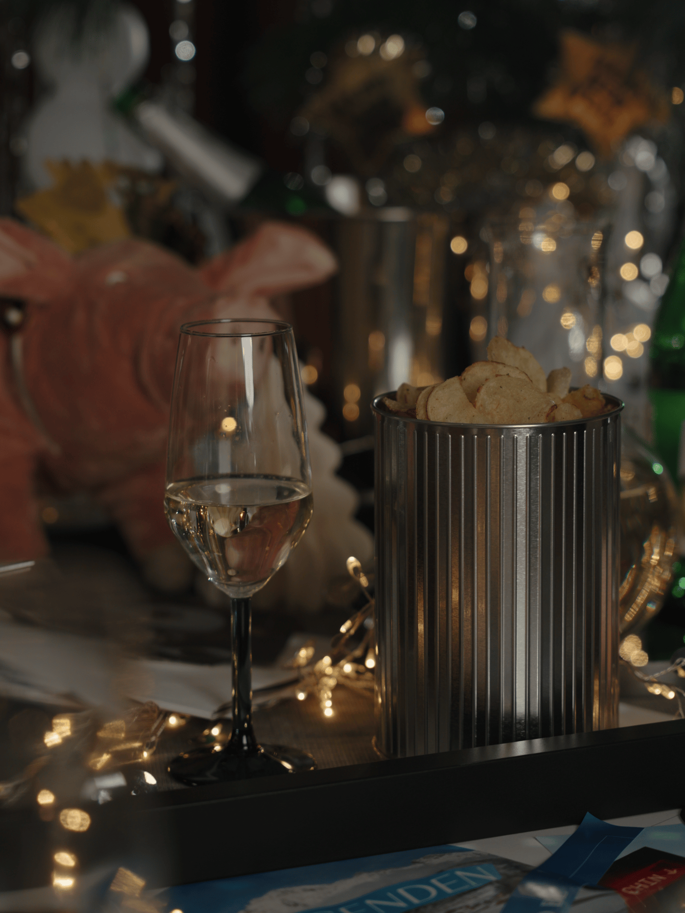 A für Kaffee/Tee/silberfarbene BETTHAJ-Dose mit Deckel