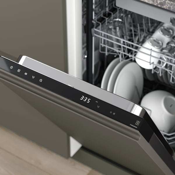 An IKEA 500 FRÖSLUNDA integrated dishwasher
