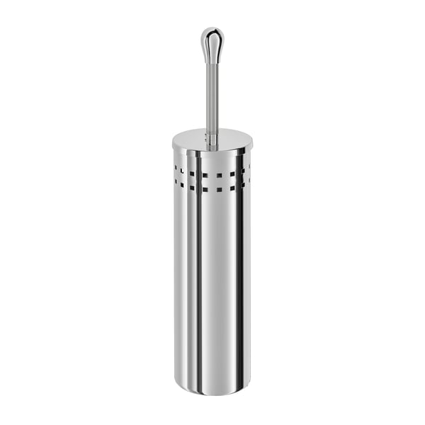 A stainless steel BAREN toilet brush