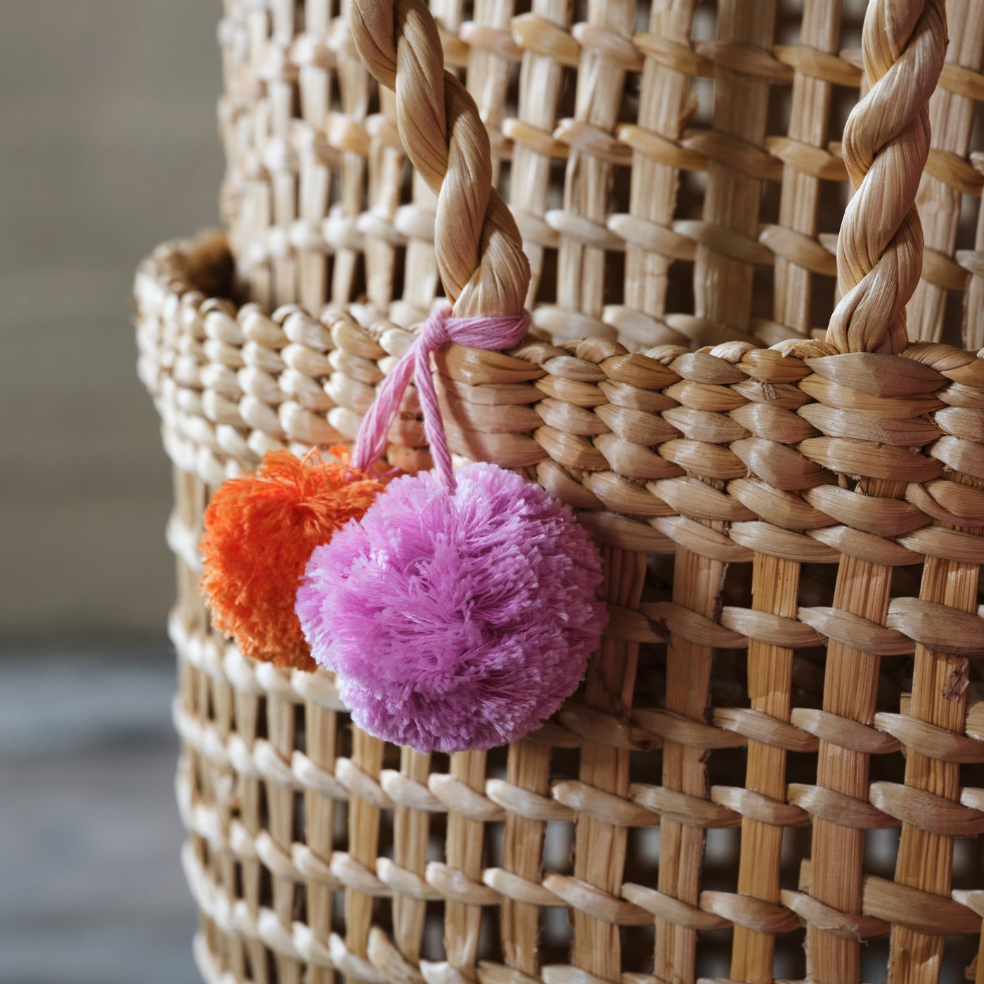 A banana fibre handmade MÄVINN basket