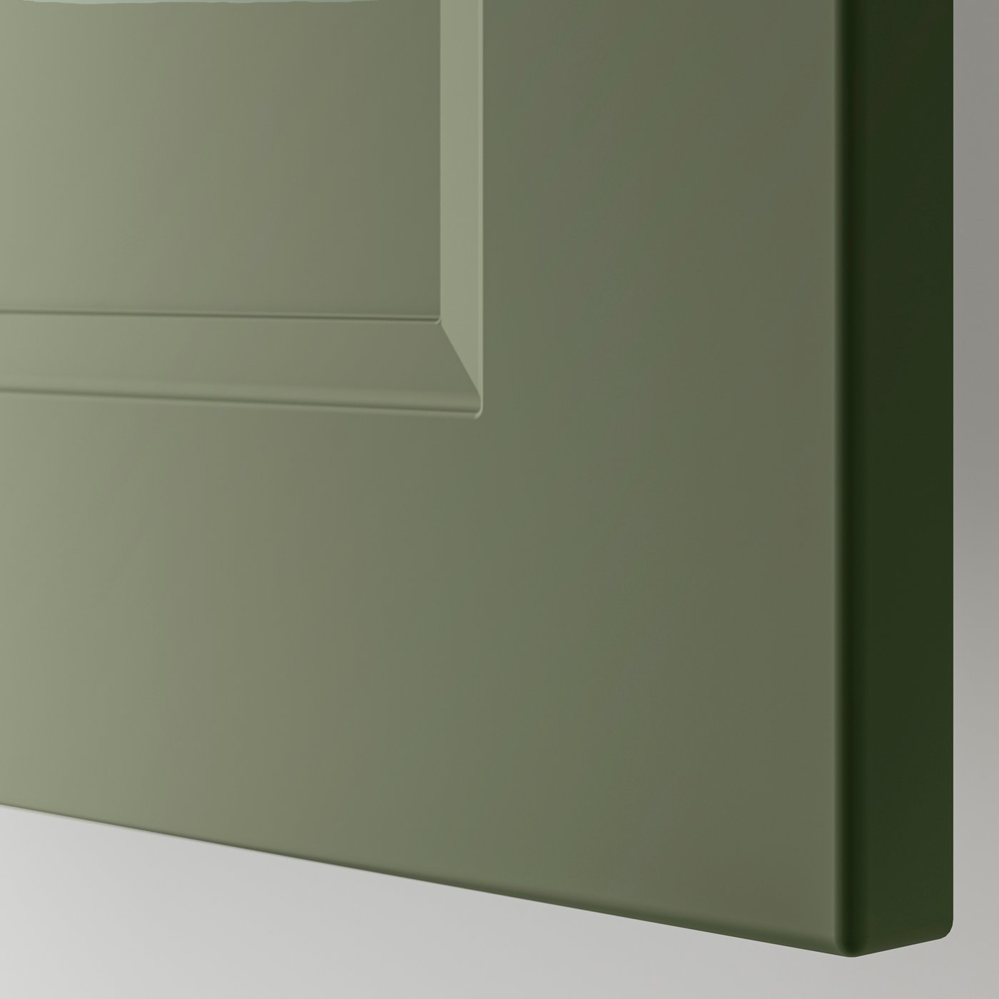A grey-green AXSTAD door
