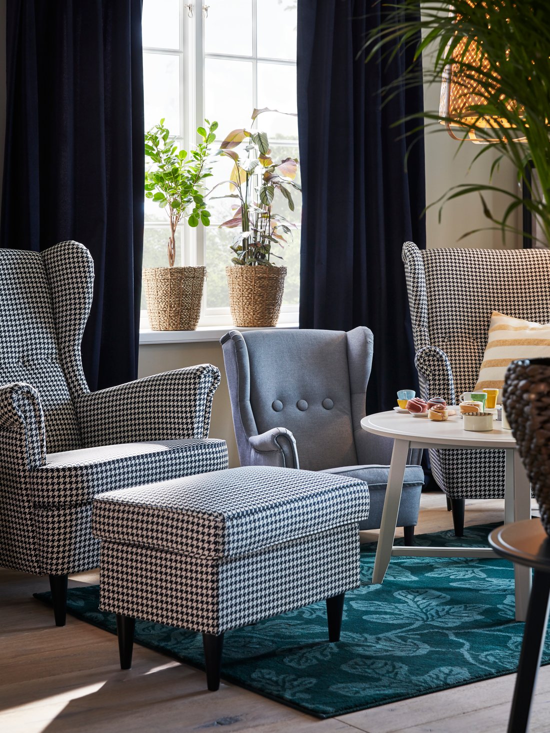 A traditional living room with a modern twist IKEA