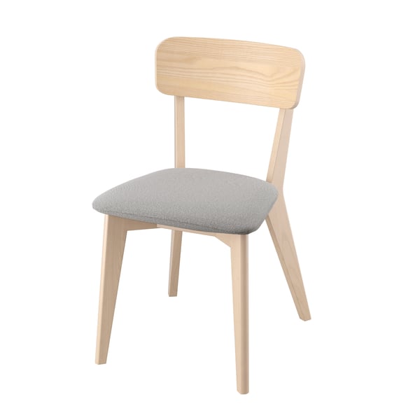 An ash/Tallmyra white/black LISABO chair