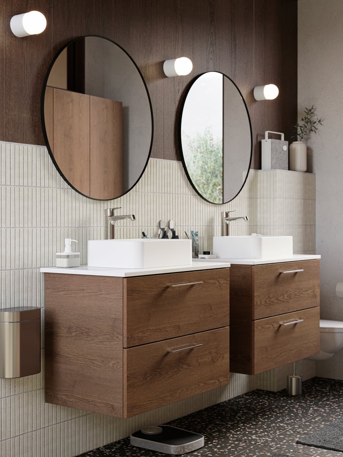 Ideias para casa de banho para todos os espaços IKEA