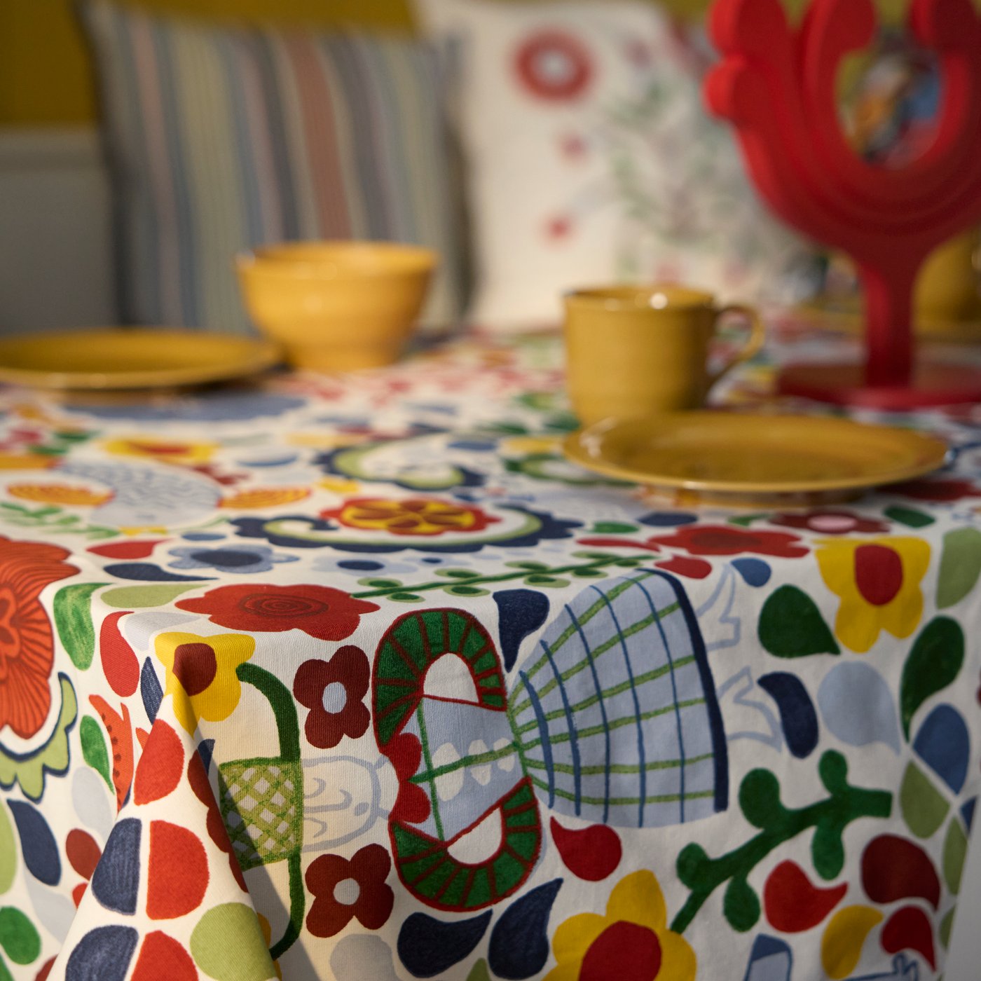 An yellow SANDSKÄDDA side plate