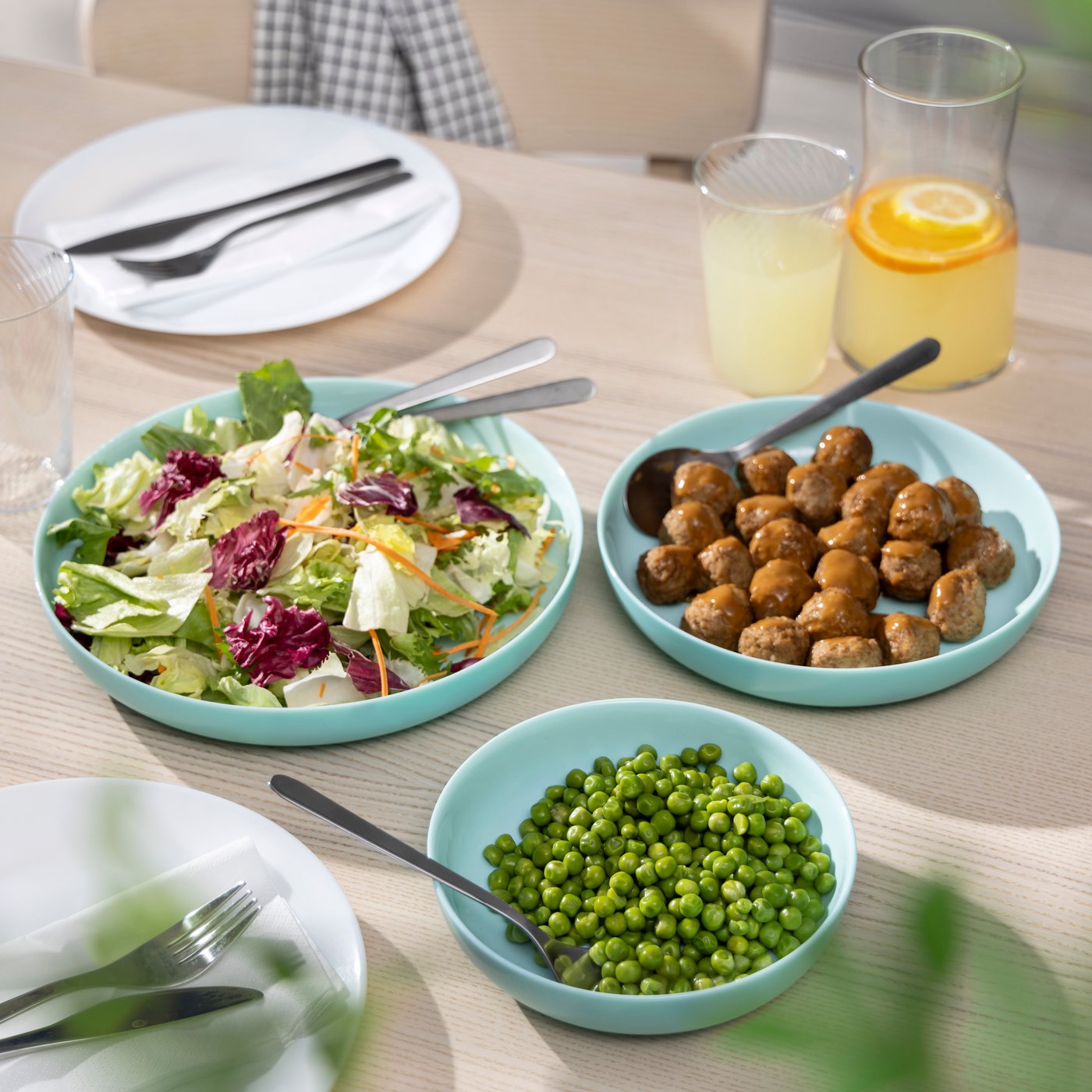 Platos VITBLECKA Turquesa