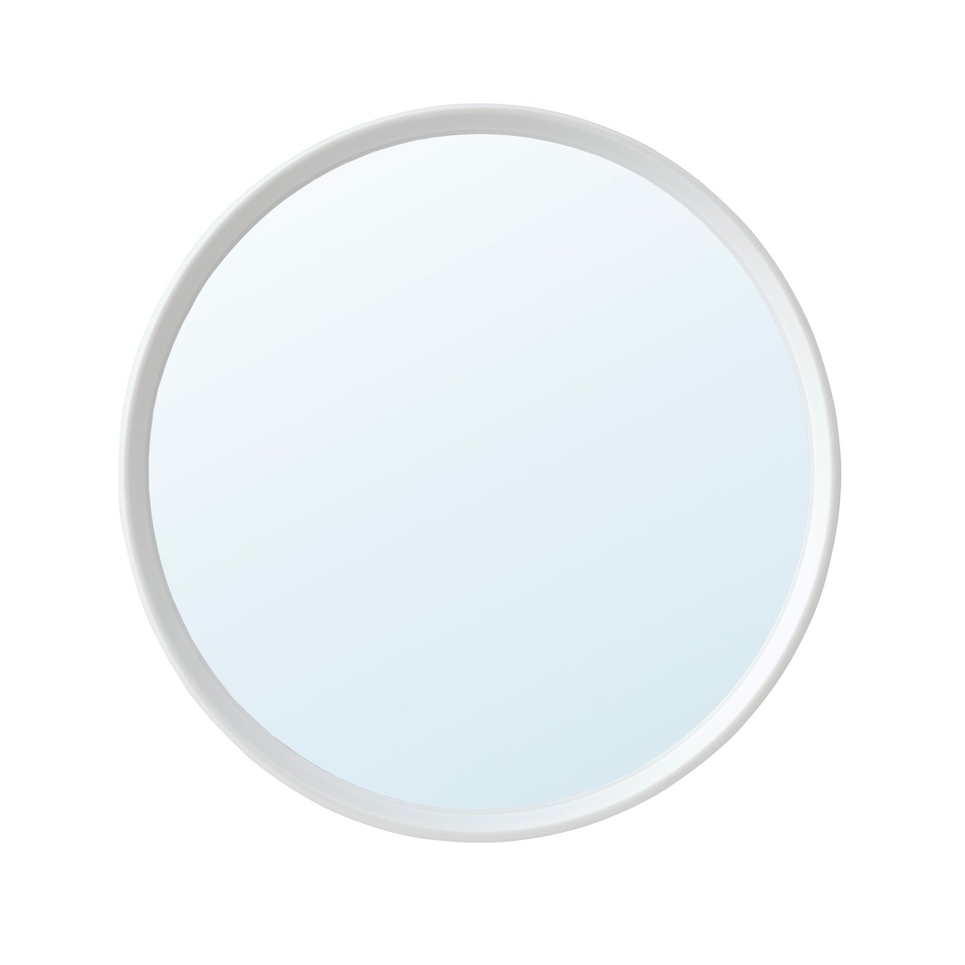 IKEA - HÄNGIG peili, valkoinen/pyöreä