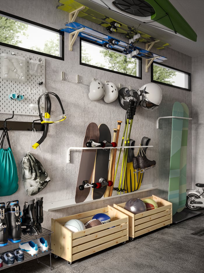 Comment organiser le rangement d'un garage ? IKEA