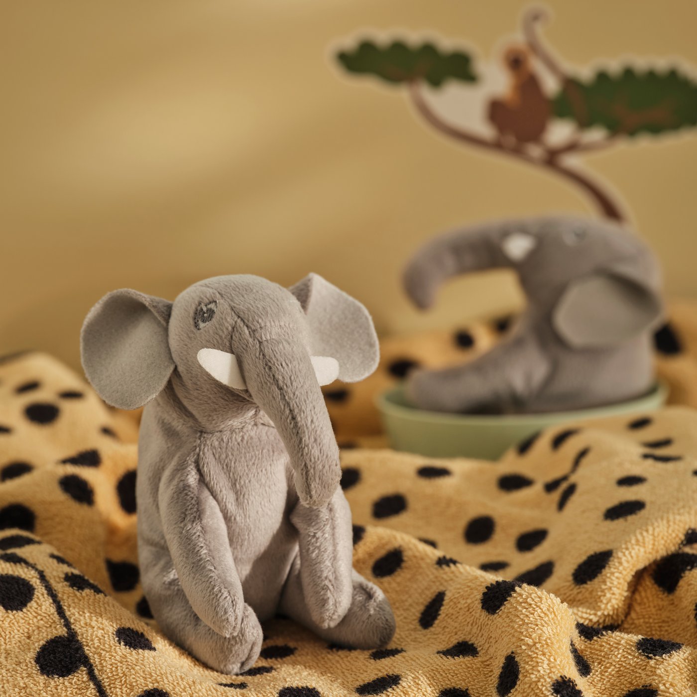 Mini elephant soft toy