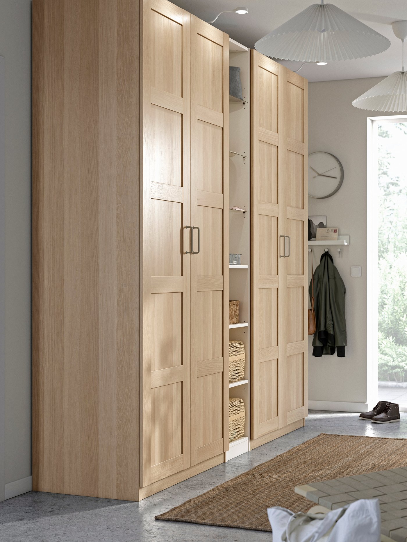 PAX Kombination in eiche weiß lasiert