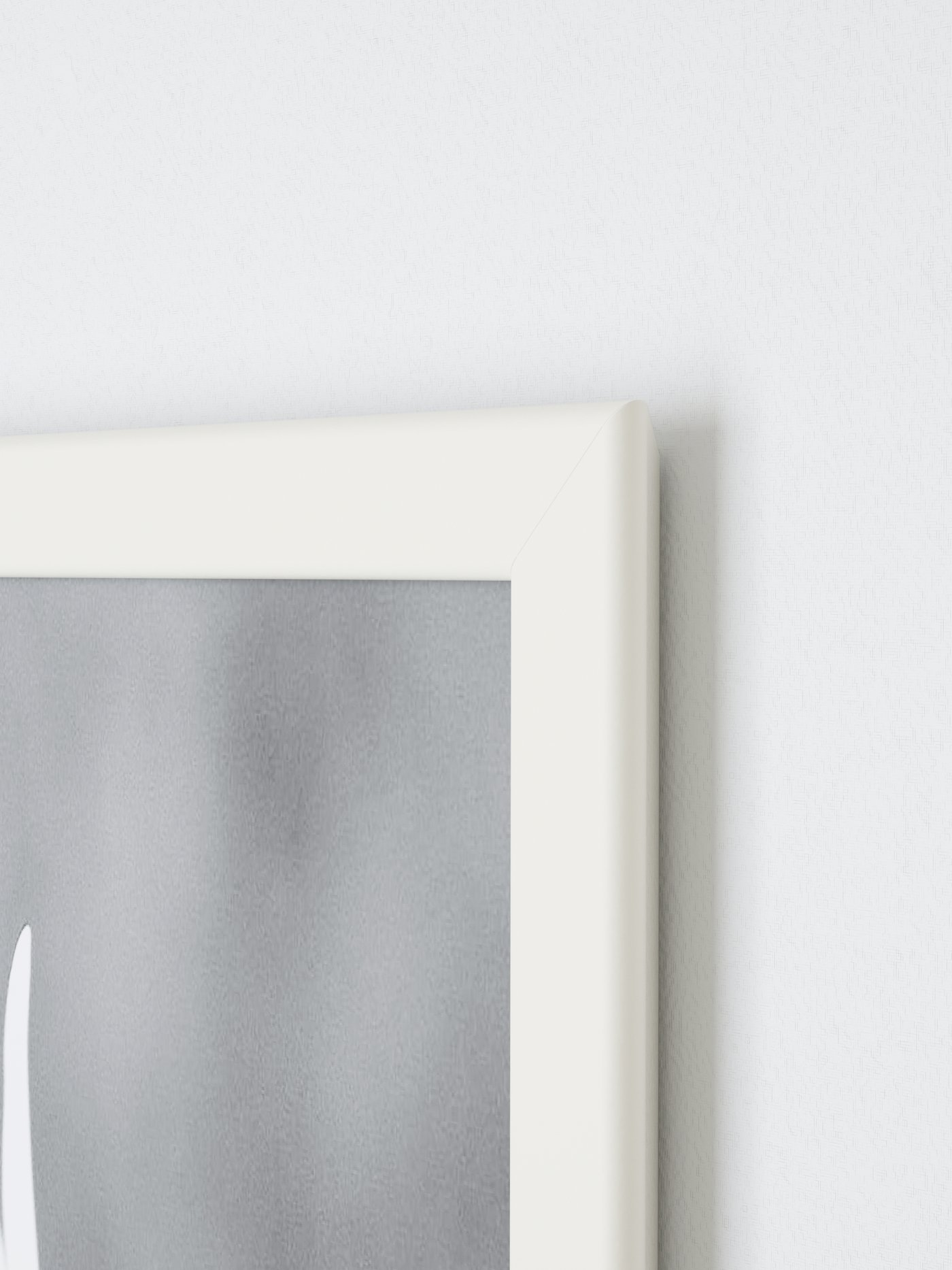 A white FISKBO frame