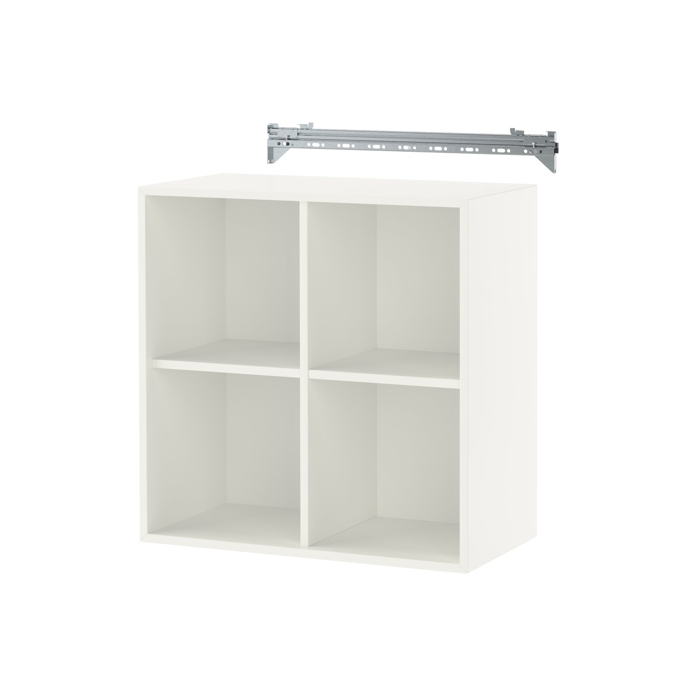 IKEA - EKET seinähylly, 4 lokeroa, valkoinen