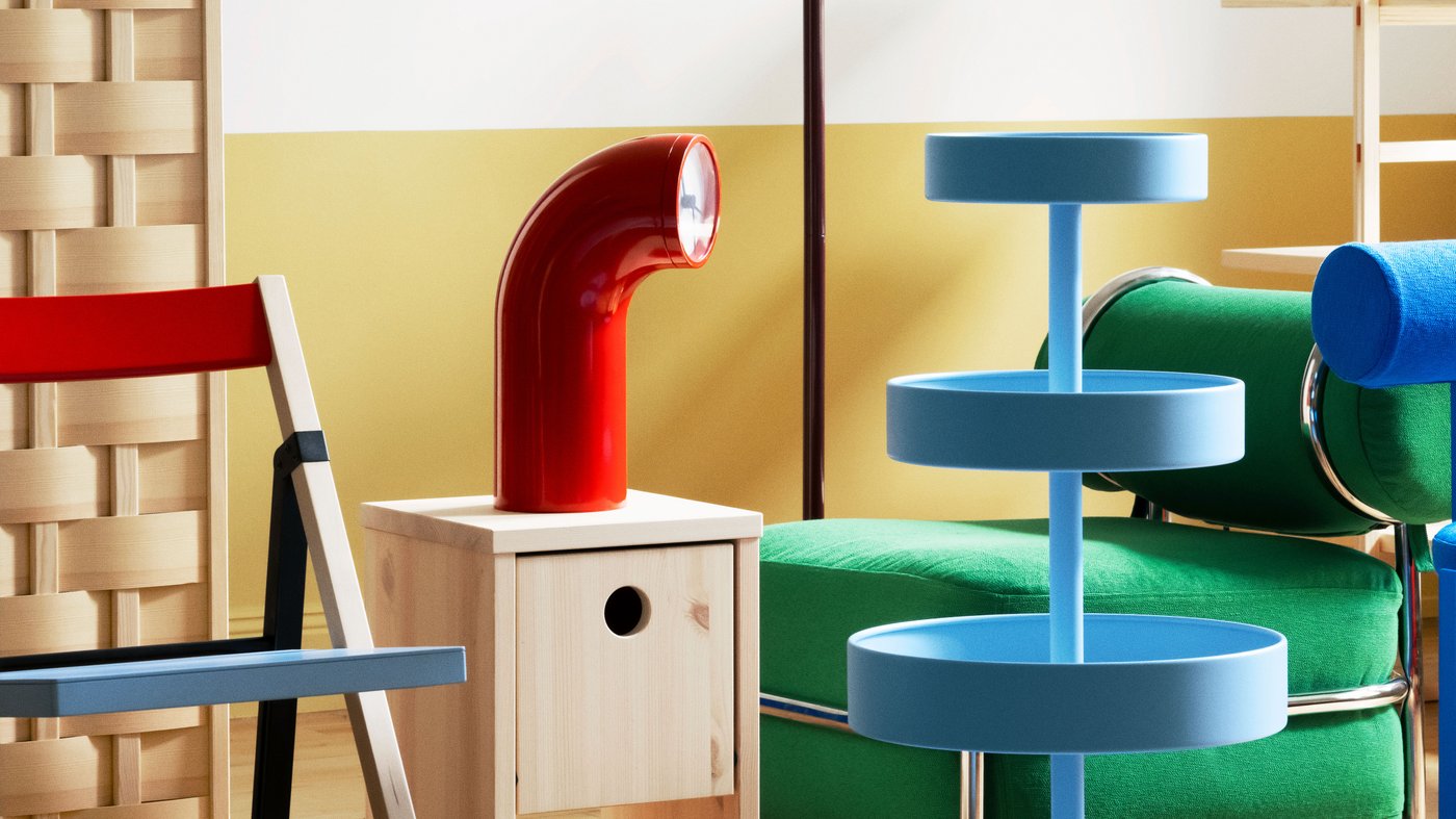 다양한 IKEA PS 2026 컬렉션 제품들
