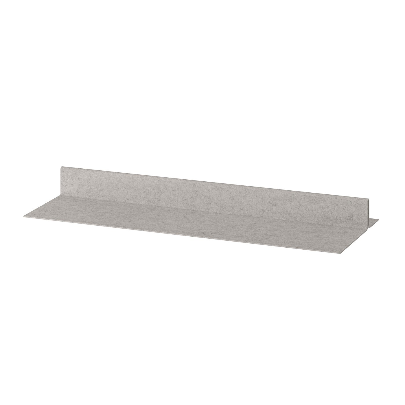 IKEA KOMPLEMENT skoinsats för utdragbart hyllplan, ljusgrå, 100x35 cm