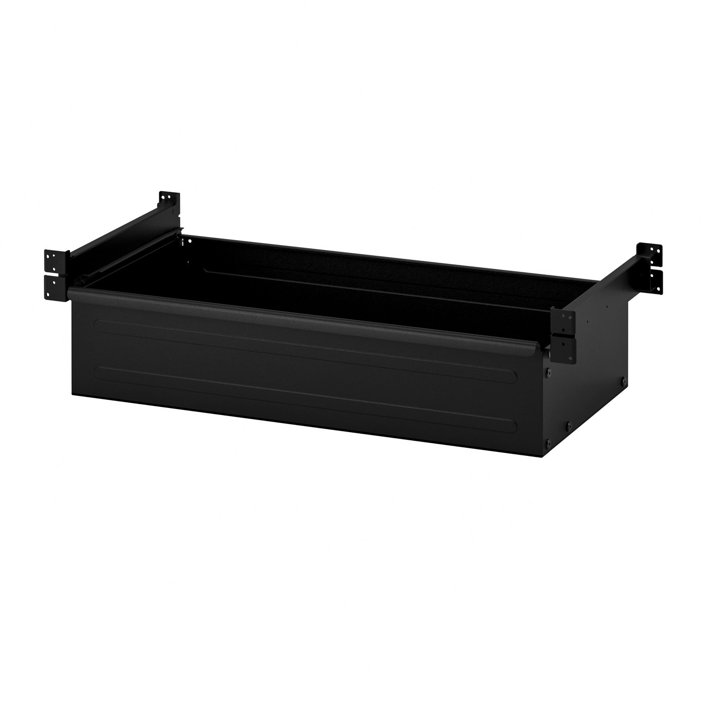 IKEA BROR låda, svart, 84x39 cm