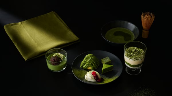 濃厚な抹茶スイーツ