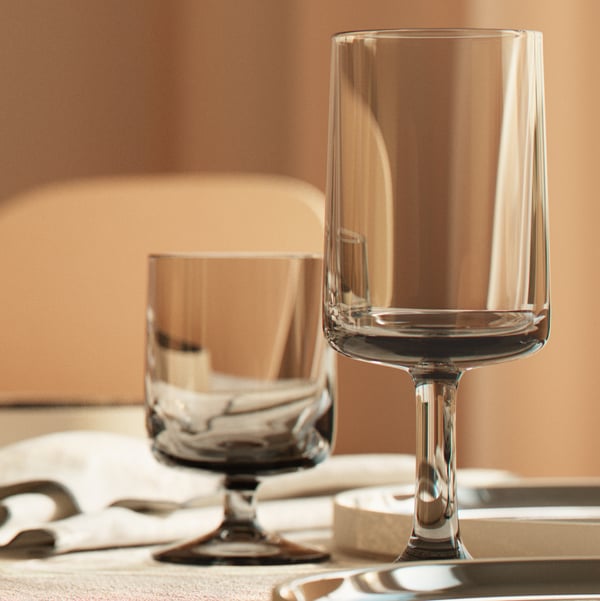 A grey OMBONAD goblet