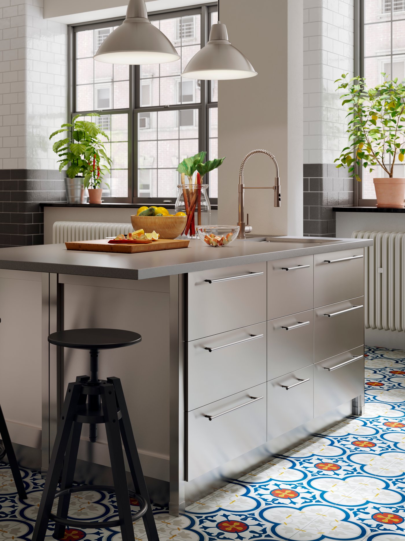 A restaurantinspired and practical kitchen IKEA CA