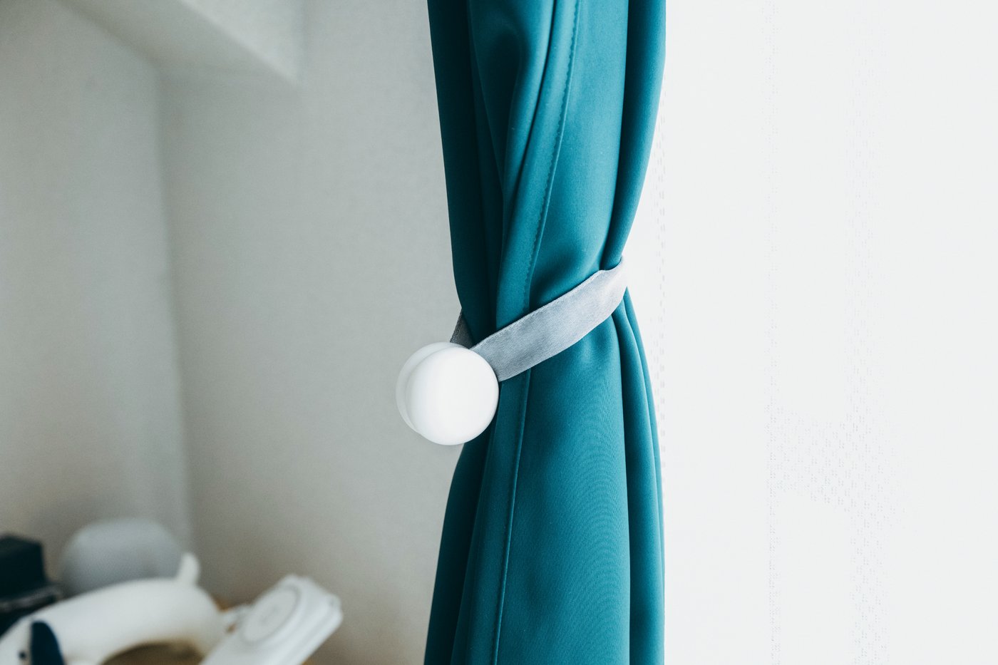 ベリクレマティスマグネット式カーテンホルダー