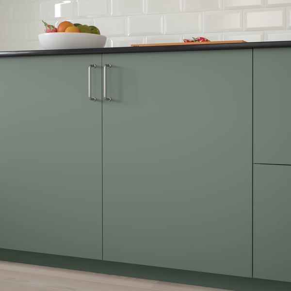 A grey-green BODARP door