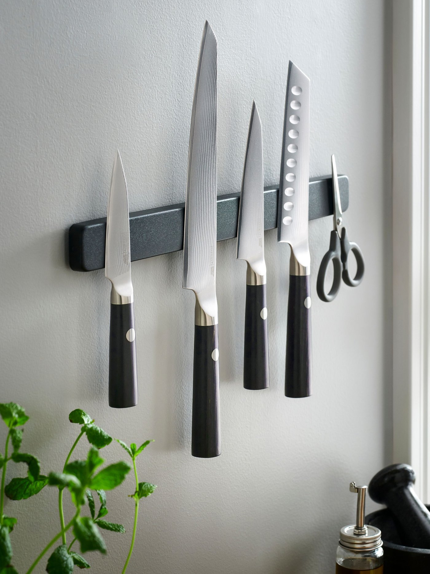 Cuchillo de chef FJÄLLRÖDING acero damasco /negro