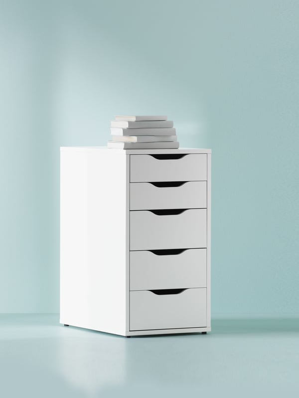 A white ALEX drawer unit