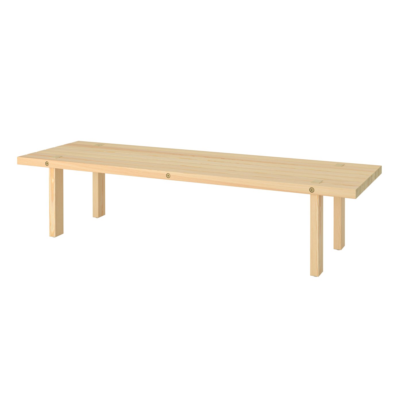 IKEA STOCKHOLM 2025 soffbord, furu/natur, 160x45 cm