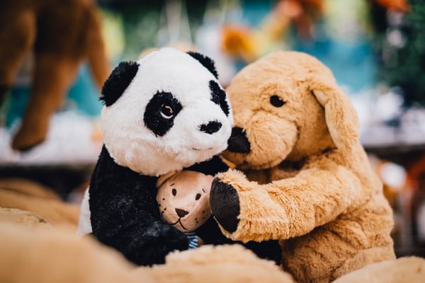 A dog/golden retriever GOSIG GOLDEN soft toy
