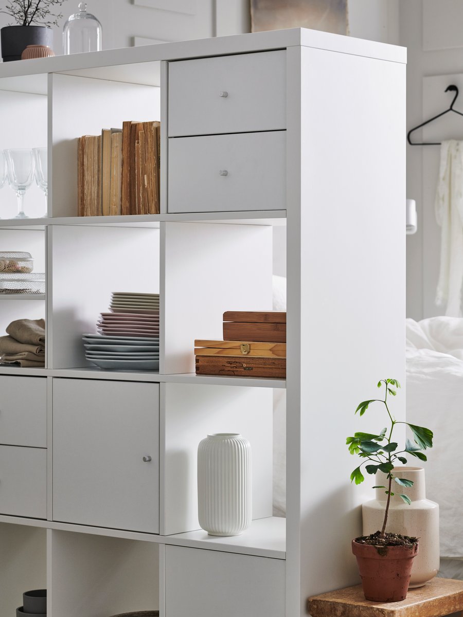 Idées de rangement Kallax : astuces pour votre salon
