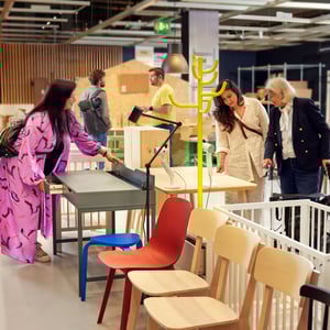 Second Life Shop in an IKEA furniture store