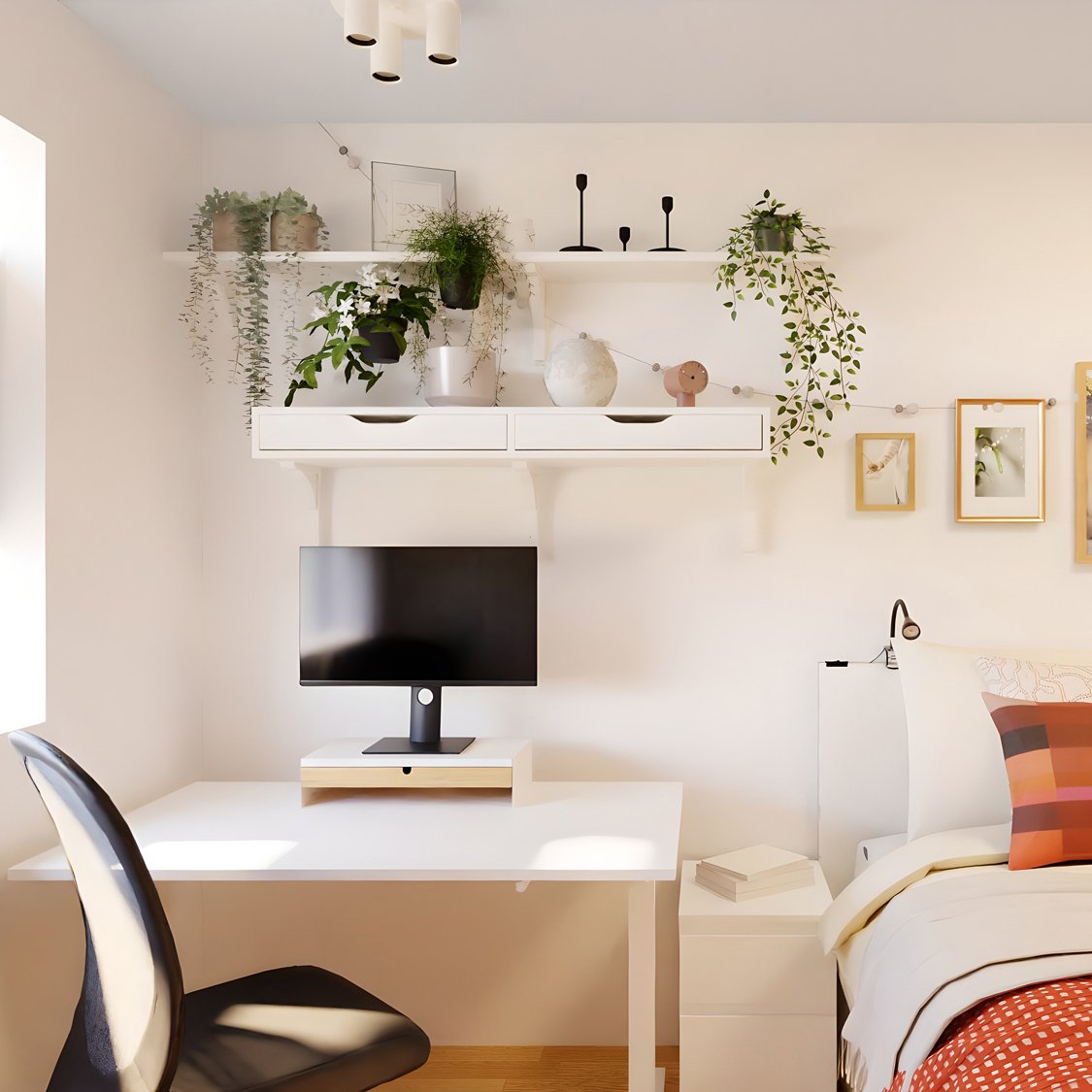 pisalna miza v garsonjeri