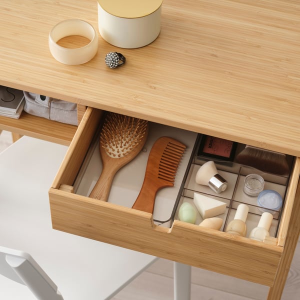 A bamboo NORDKISA dressing table