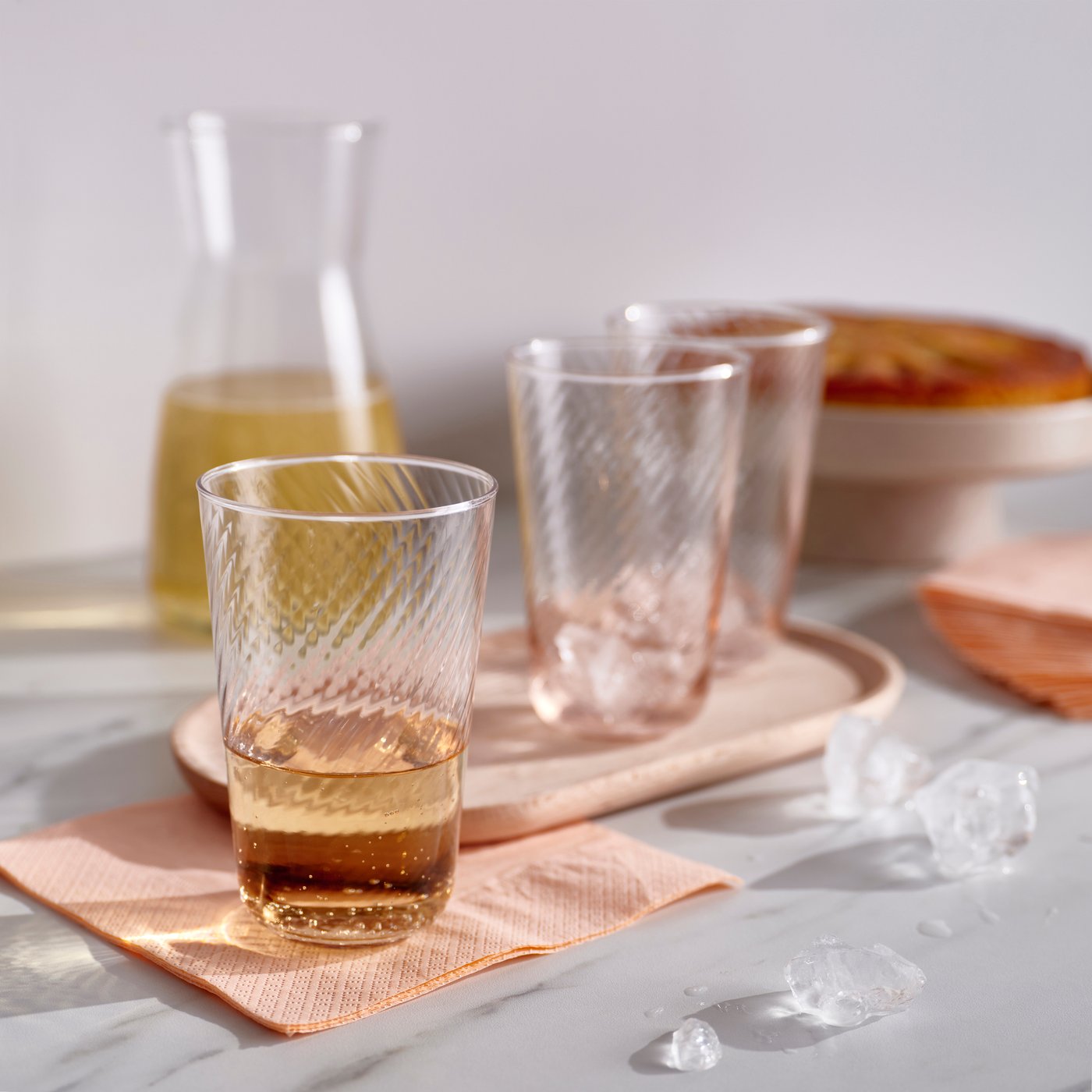 Verres KLIPPLAX rosés