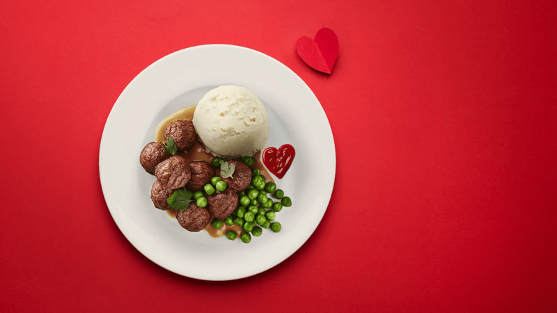 Valentine's Day Dinner: Love at first meatball