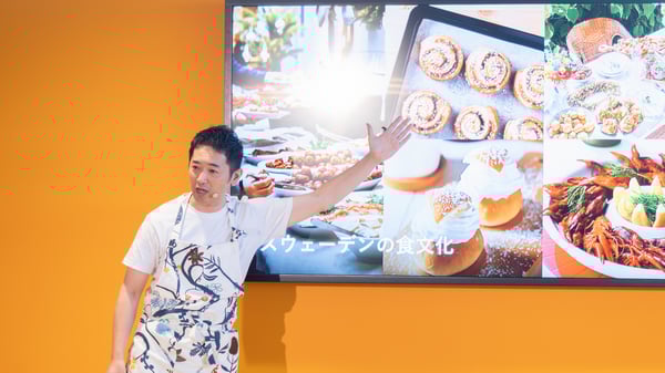 ライブデモンストレーションクッキング