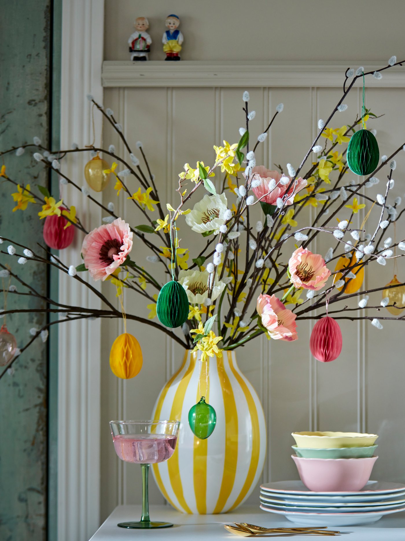 A Poppy in/outdoor/orange SMYCKA artificial bouquet