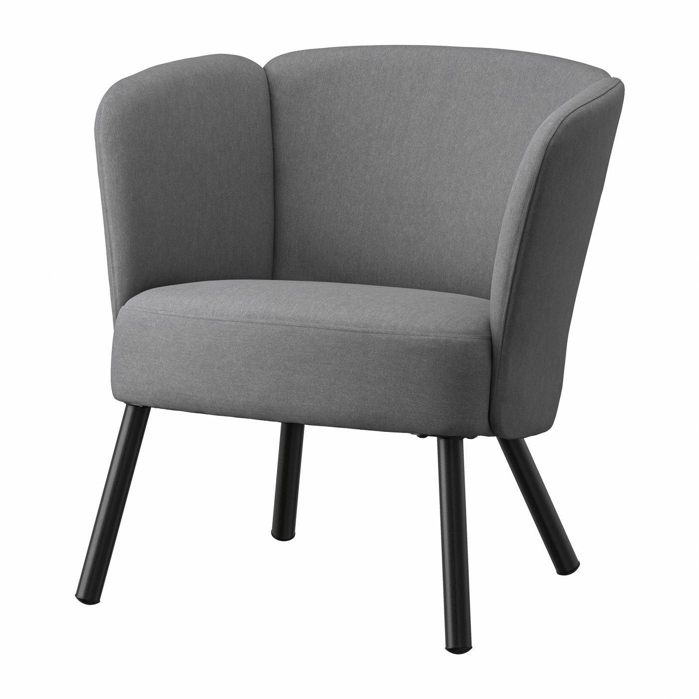IKEA - HERRÅKRA nojatuoli, Vissle harmaa