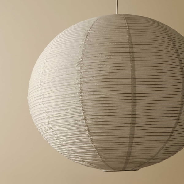 A white/handmade GULLSUDARE pendant lampshade