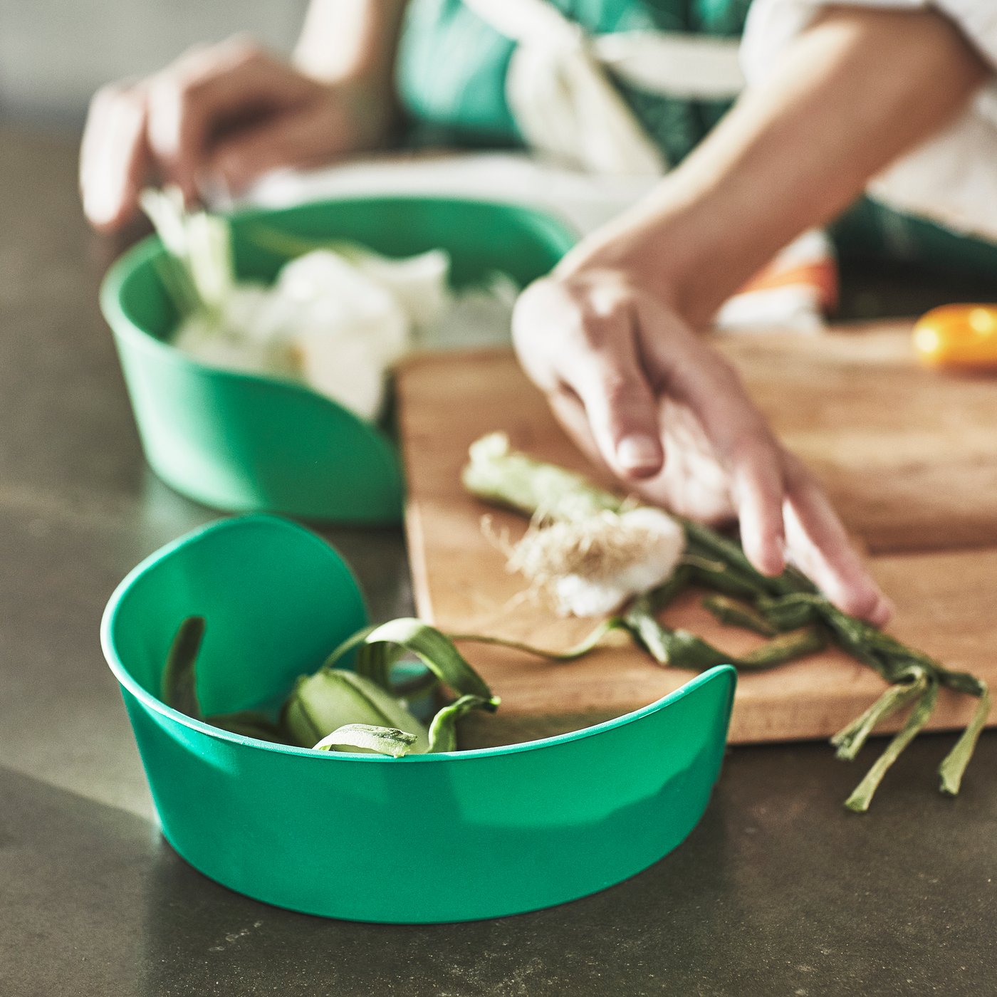 Įvairių spalvų UPPFYLLD paruošimo dubuo