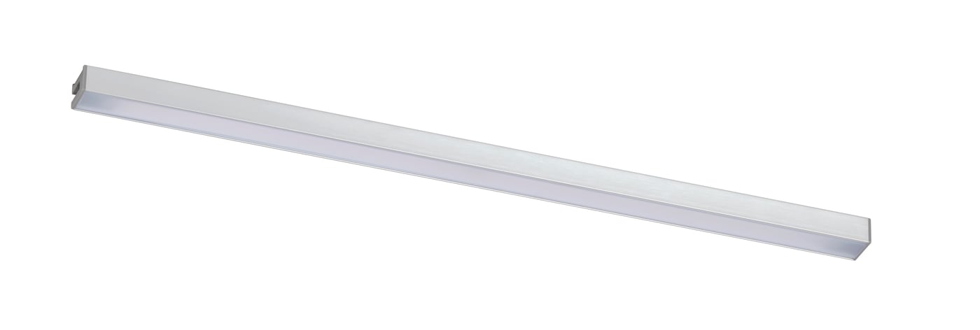 IKEA MITTLED LED ljuslist för köksbänk, dimbar aluminiumfärg, 40 cm