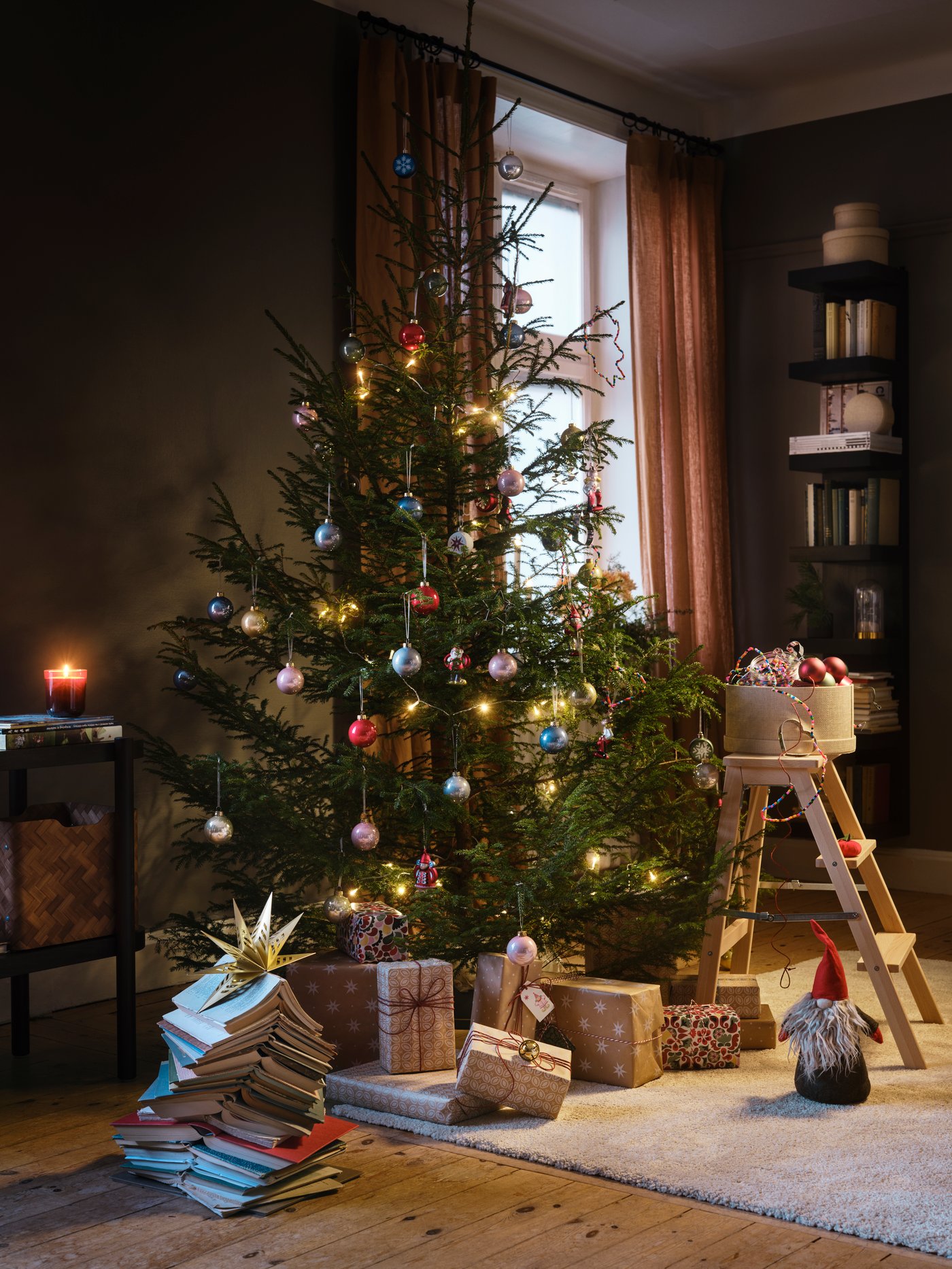 Gjenskap barndommens jul på hytta IKEA