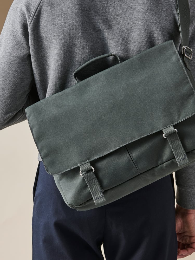 A sleek messenger bag with convenient storage IKEA