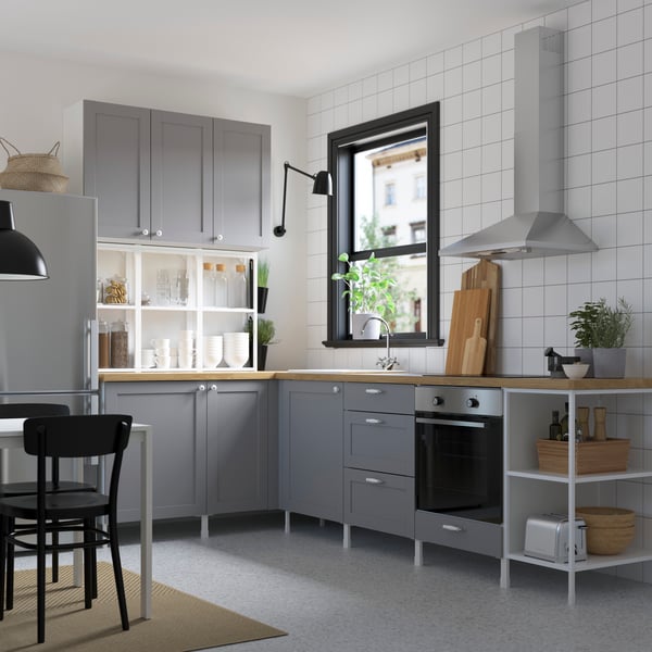 Cuisine IKEA grise