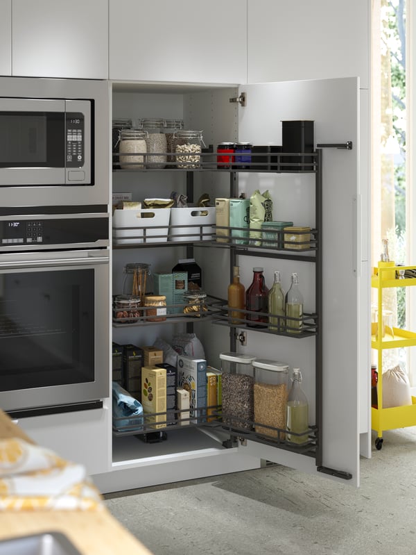 An UTRUSTA pull-out larder
