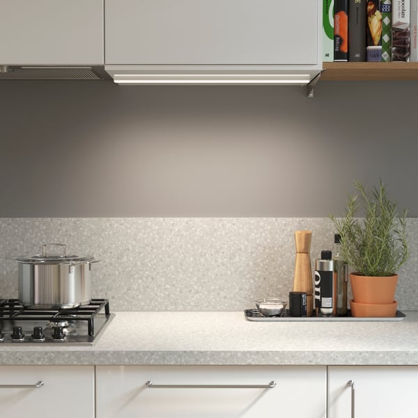 Газовая варочная панель MATMÄSSIG из нержавеющей стали на кухне